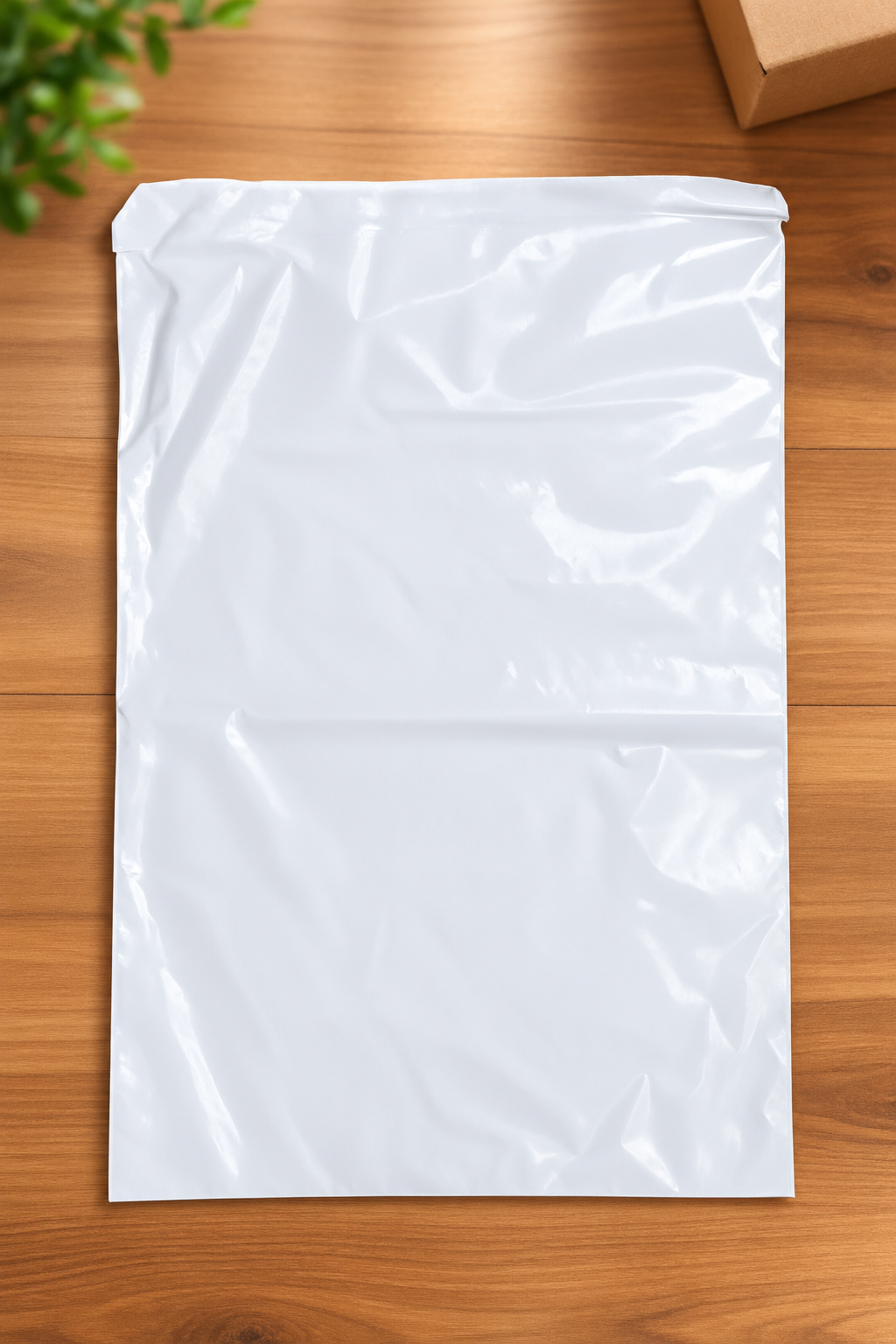 Plain Tamper Proof Courier Bag Without Pocket for Shipping and Packaging