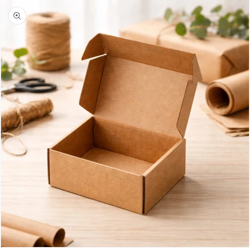 Brown Flap Corrugated Packaging Boxes | 3 Ply Virgin Kraft