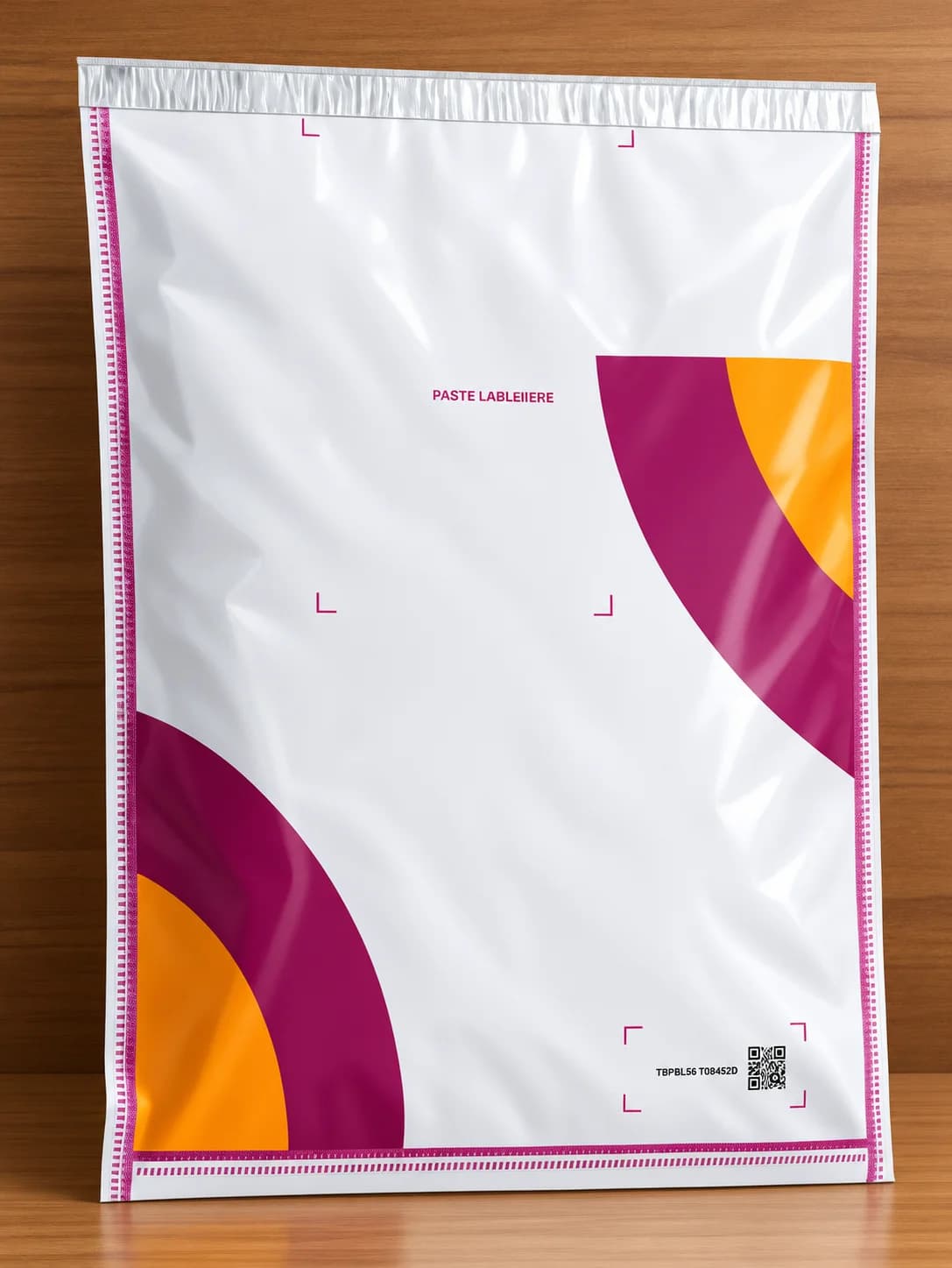 Meesho Non Transparent POD Courier Bag with Pocket | 100% Barcode Working