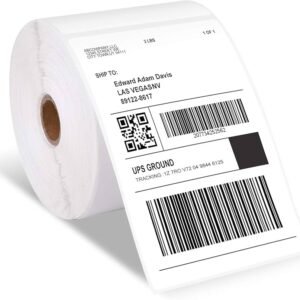 4x6 inch (100x150mm) Direct Thermal Label Sticker Roll – 400 Labels per Roll(Whole Sale Prices)